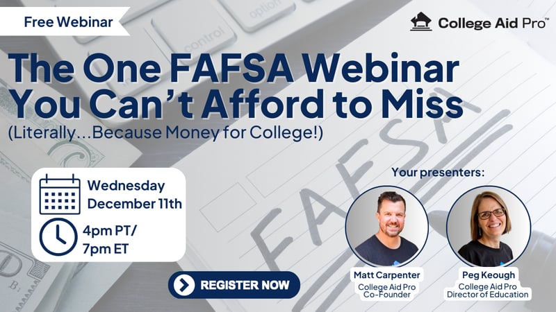 12.11.24 - FAFSA Webinar