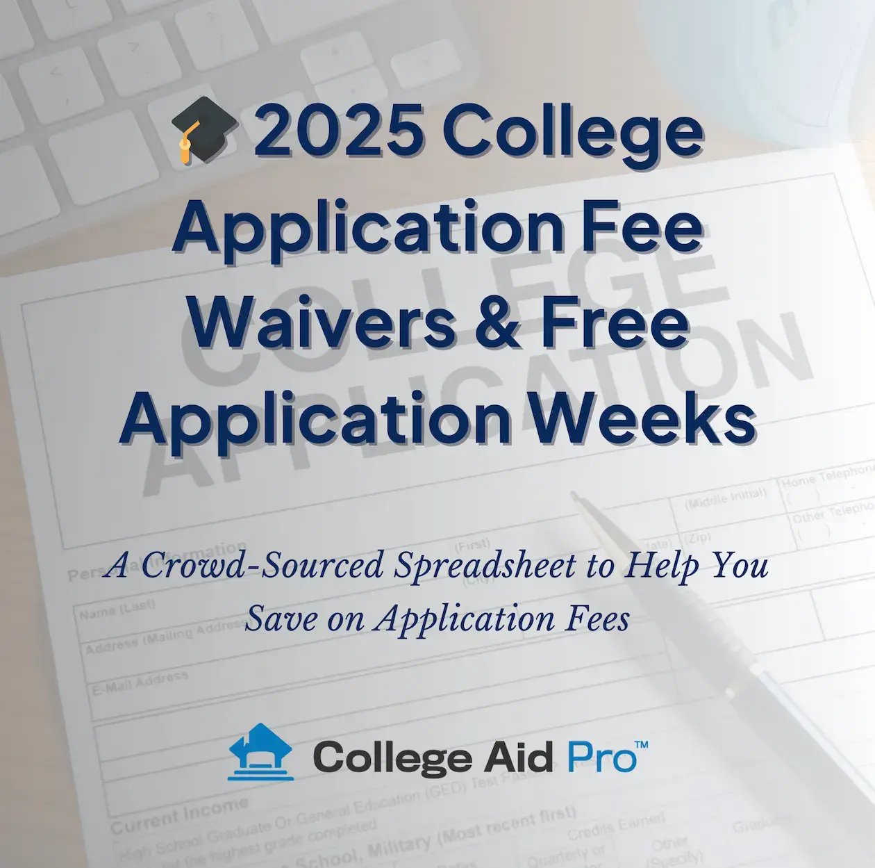 2025 Application Fee waiver codes (1) (1)
