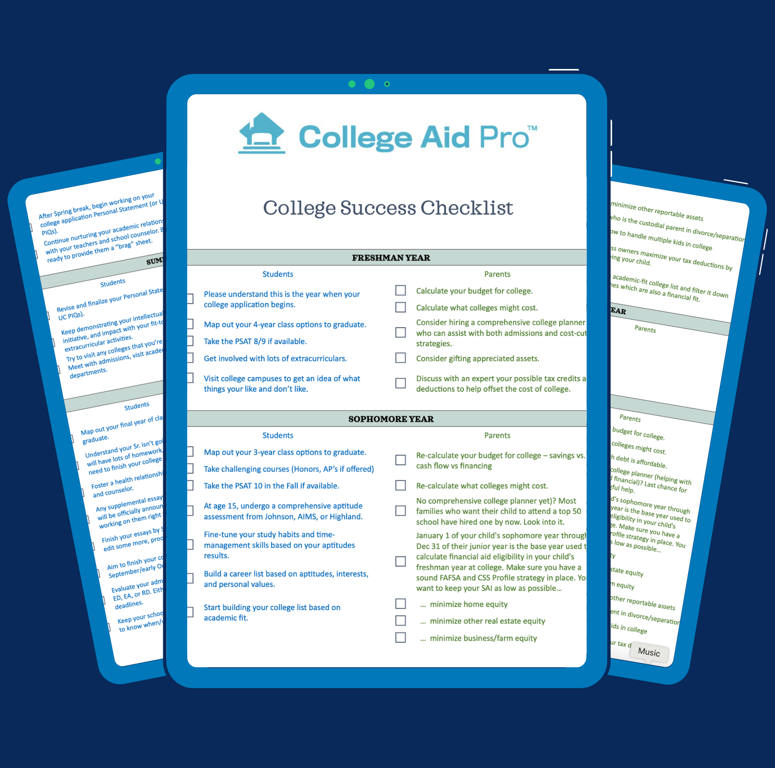 College Planning Checklist